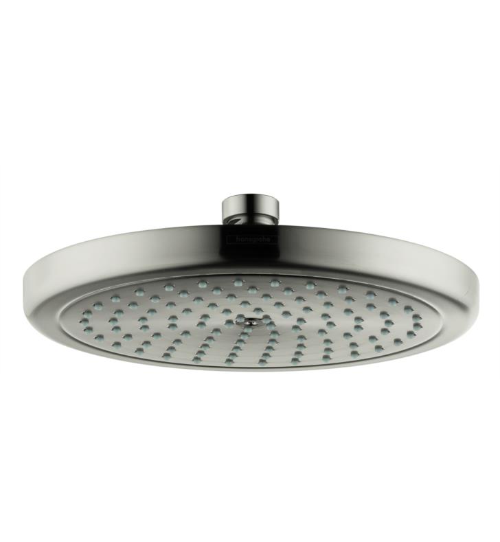 herberg musicus basketbal Hansgrohe 26478001 Croma 220 Air Green 8 5/8" Wall Mount Round 1-Jet  Showerhead With Finish: Chrome