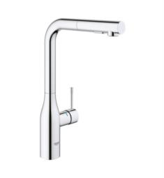 Grohe 30271 Essence 13 3/4" One Handle Deck Mounted Kitchen Faucet with 2 Function Locking Sprayer