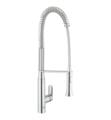 Grohe 32951 K7 26 5/8" One Handle Deck Mounted Kitchen with Faucet 2 Function Toggle Sprayer