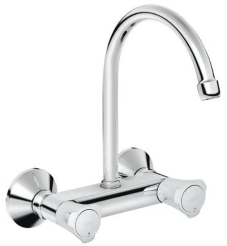 Grohe 31191001 Costa L 7 1 2 Two Handle Wall Mount Pot Filler