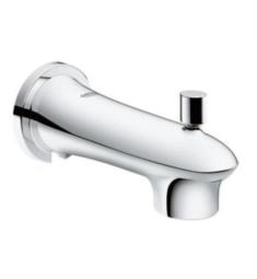 Grohe 13379003 Eurostyle New 4 3/4" Wall Mount Bathroom Tub Spout with Diverter in Starlight Chrome Finish