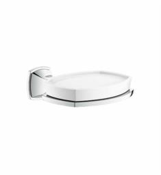 Grohe 40628000 Grandera 5" Wall Mount Soap Dish with Holder