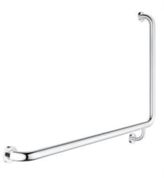 Grohe 40797001 Essentials 37" Wall Mount L Shape Concealed Screw Grab Bar in Chrome