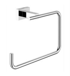 Grohe 40510001 Essentials Cube 7 3/8" Wall Mount Towel Ring in Chrome