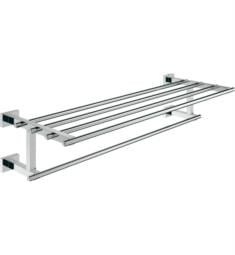 Grohe 40512001 Essentials Cube 22" Wall Mount Multi Towel Rack in Chrome