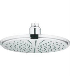 Grohe 28373000 RainShower 8 1/4" Wall/Ceiling Mount Bathroom Shower Head with One Spray in StarLight Chrome