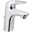Grohe 23577003 EuroStyle New 8 1/4" Single Handle S-Size Lavatory Centerset Bathroom Faucet in Starlight Chrome