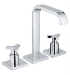 Grohe 2014800A Allure 6 1/4" Double Handle M-Size Deck Mounted/Widespread Bathroom Faucet in Chrome