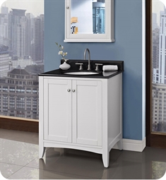 Fairmont Designs 1512-V30 Shaker Americana 30" Free Standing Single Bathroom Vanity with One Drawer in Polar White