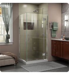 DreamLine E13-0 Unidoor-X W 29 3/8" to 36" x D 30" to 34" x H 72" Hinged Shower Enclosure