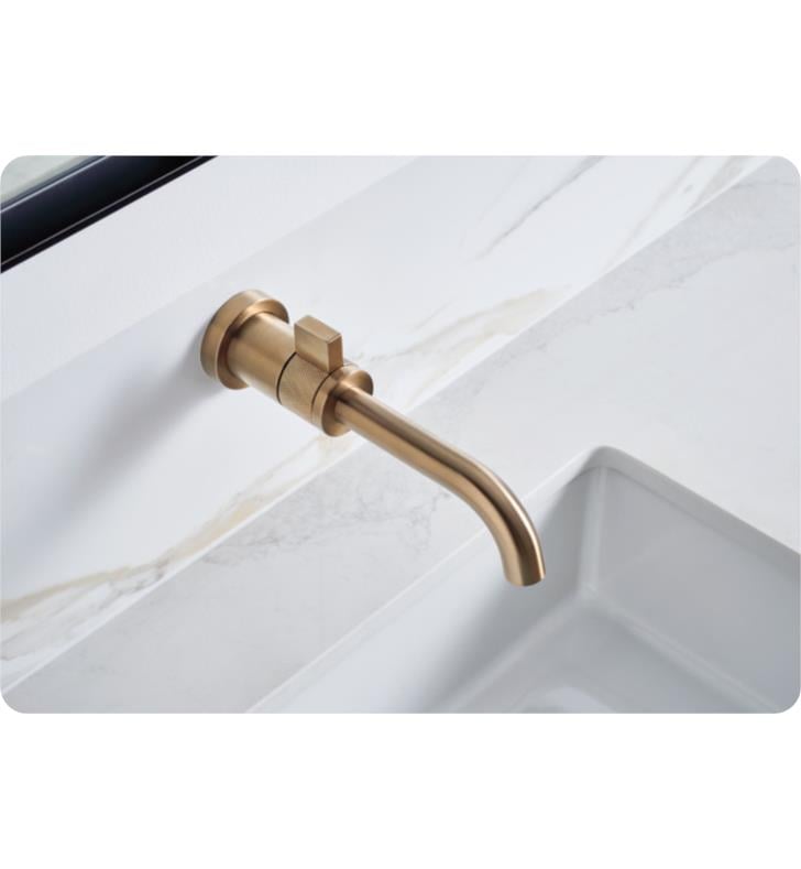 Brizo T65735LF Litze 2 3/8 Single Hole Wall Mount Bathroom Sink Faucet