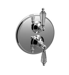 Santec 7095YC-TM Lear Crystal 1/2" Thermostatic Trim with YC Handle and Volume Control - (Uses TH-8010 Valve)