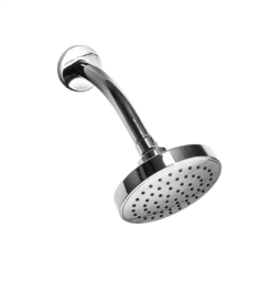 Santec 707950 Aerated Shower Head with Arm and Flange