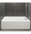 Alcove A117015.5 Petunia 260 60" Customizable Alcove Rectangular Bathtub with Tiling Flange and Skirt