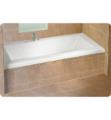Alcove A110115.4 Flory De Colt 7760 AA3 60" Customizable Rectangular Bathtub with Tiling Flange