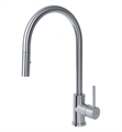 Franke FF33 EOS 16 1/4" Single Hole Deck Mounted Pulldown Kitchen Faucet