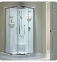 Neptune 20.11540.40 Sacha SC40 40 5/8" Corner Neo-Round Shower with Integrated Seat and Built-In Storage