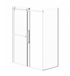 Neptune 31.1274.163 Exalt 3260 Sliding Shower Enclosure with 32” Return Panel with Superior Rolling System