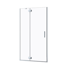 Neptune 31.1308.0.30 Azelia 33" to 59" Pivot Shower Door with Tempered Clear Glass in Chrome Finish