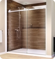 GlassCrafters AS-38-CTK Acero Series™ Frameless Sliding Shower Door with Stainless Steel Hardware and 3/8