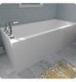 Alcove A110120.5.1 Flory De Colt 7766 L2 65" Customizable Alcove Rectangular Bathtub with Tiling Flange and Skirt on Two Sides