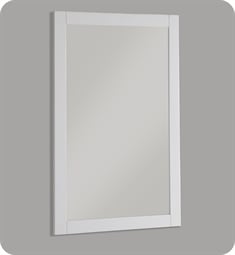 Fresca FMR2304WH Manchester 20" White Traditional Bathroom Mirror