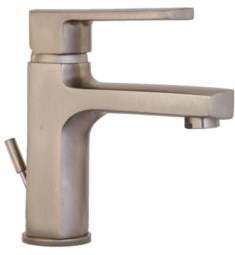 LaToscana 86PW211 Novello 6 3/8" Single Handle Deck Mounted Bathroom Sink Faucet with Pop-Up Drain