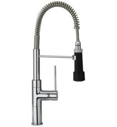 LaToscana 78CR557PM Elba 7 1/8" Single Handle Deck Mounted Pull-Down Spray Kitchen Faucet with Pre Rinse Spout in Chrome