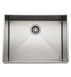 Rohl RSS2418 25 1/2" Single Bowl Undermount Stainless Steel Kitchen Sink