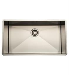 Rohl RSS3016 31 1/2" Single Bowl Undermount Stainless Steel Kitchen Sink