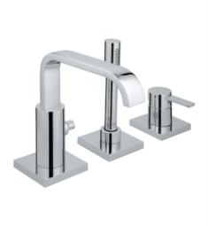 Grohe 19302001 Allure 8 1/4" Three Hole Widespread/Deck Mounted Roman Tub Filler with Handshower