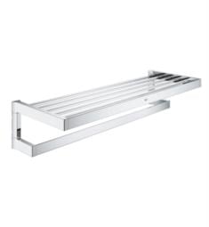 Grohe 40804000 Selection Cube 22 5/8" Wall Mount Multi-Towel Rack in Chrome
