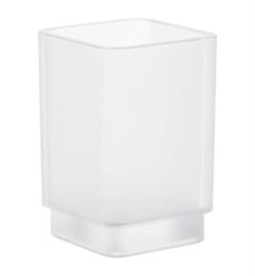 Grohe 40783000 Selection Cube 2 7/8" Tooth Brush Holder in Glass