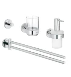 Grohe 40846001 Essentials Master Bathroom Accessories Set 4-in-1