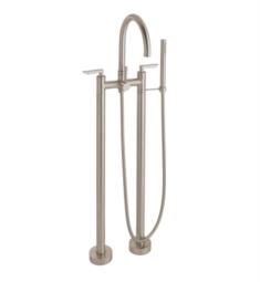 California Faucets 1103.20 Asilomar 41 3/4" Contemporary Double Handle Free Standing Tub Filler with Handshower