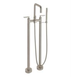 California Faucets 1203.20 Bolsa 39 1/8" Contemporary Floor Mount Tub Filler with 2.0 GPM Handshower