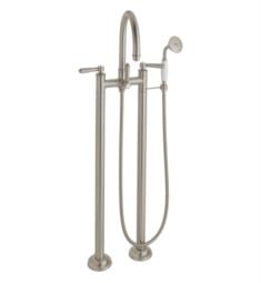 California Faucets 1303.20 Palomar 41 5/8" Traditional Double Handle Free Standing Tub Filler with Handshower