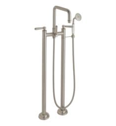California Faucets 1403.20 Hermosa 39 1/8" Traditional Double Handle Free Standing Tub Filler with Handshower