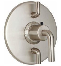 California Faucets TO-TH2L-74 Multi-Series 7 1/4" StyleTherm Lever Handle Trim with Dual Volume Control