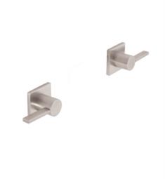California Faucets TO-E306CL Bel Canto Two Lever Handle Square Base Tub and Shower Trim