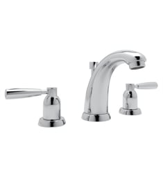 Rohl U.3860LS Perrin & Rowe Holborn 4 1/2" High Neck Double Handle Widespread Bathroom Sink Faucet