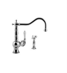Graff G-4235 Canterbury 9 1/4" Single Handle Deck Mounted Kitchen Faucet with Side Spray