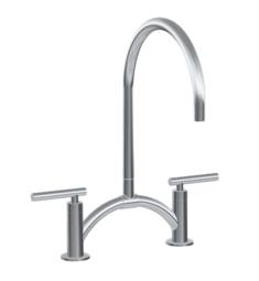 Graff G-4890-LM49 Sospiro 9 1/8" Double Handle Bridge/Deck Mounted Pull-Out Kitchen Faucet