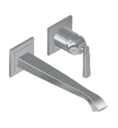 Graff G-6836-LM47W Finezza 9 1/4" Single Handle Wall Mount Widespread Bathroom Sink Faucet