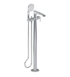 Graff G-6854-LM47N Finezza UNO 34 3/8" Floor Mounted Tub Filler with Handshower and Diverter