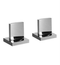 Graff C14-WS Sade/Targa 2 1/2" Knob Handles Set for Deck Mounted Bathroom Sink Faucet