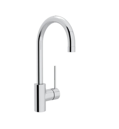 Rohl LS53L Modern 6 3/4" Architectural Deck Mounted Side Lever Bar/Food Prep Faucet