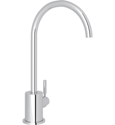 Rohl R7517 Lux 10 1/2" Single Hole C-Spout Filter Kitchen Faucet