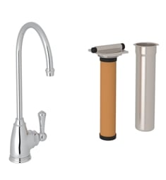 Rohl U.KIT1625L Perrin and Rowe 5 3/4" Traditional Deck Mounted Filtration Kitchen Faucet Kit
