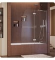 DreamLine SHDR-3448580 Aqua Ultra 48 in. Frameless Hinged Tub Door